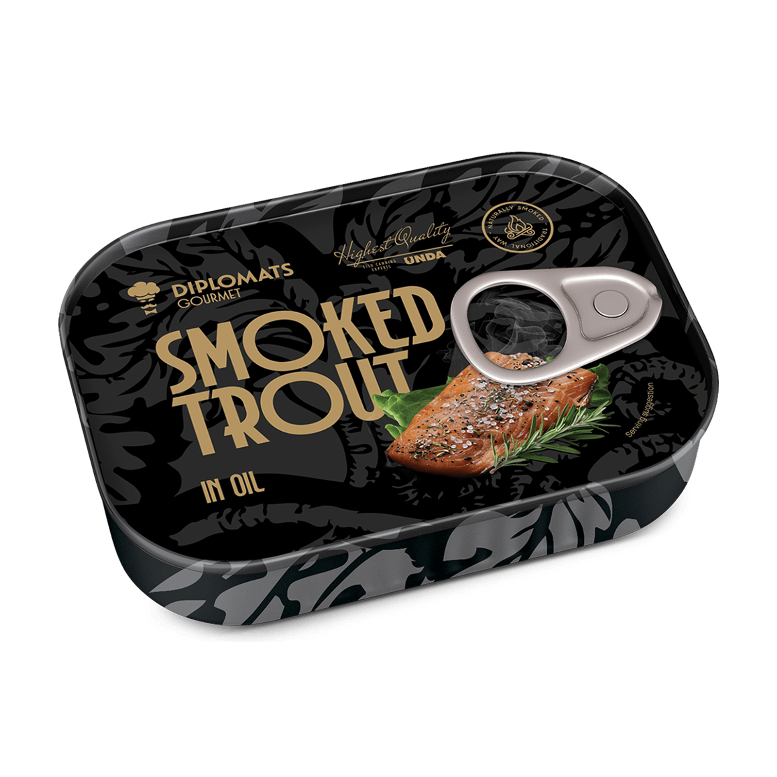Smoked Trout in Oil 100g