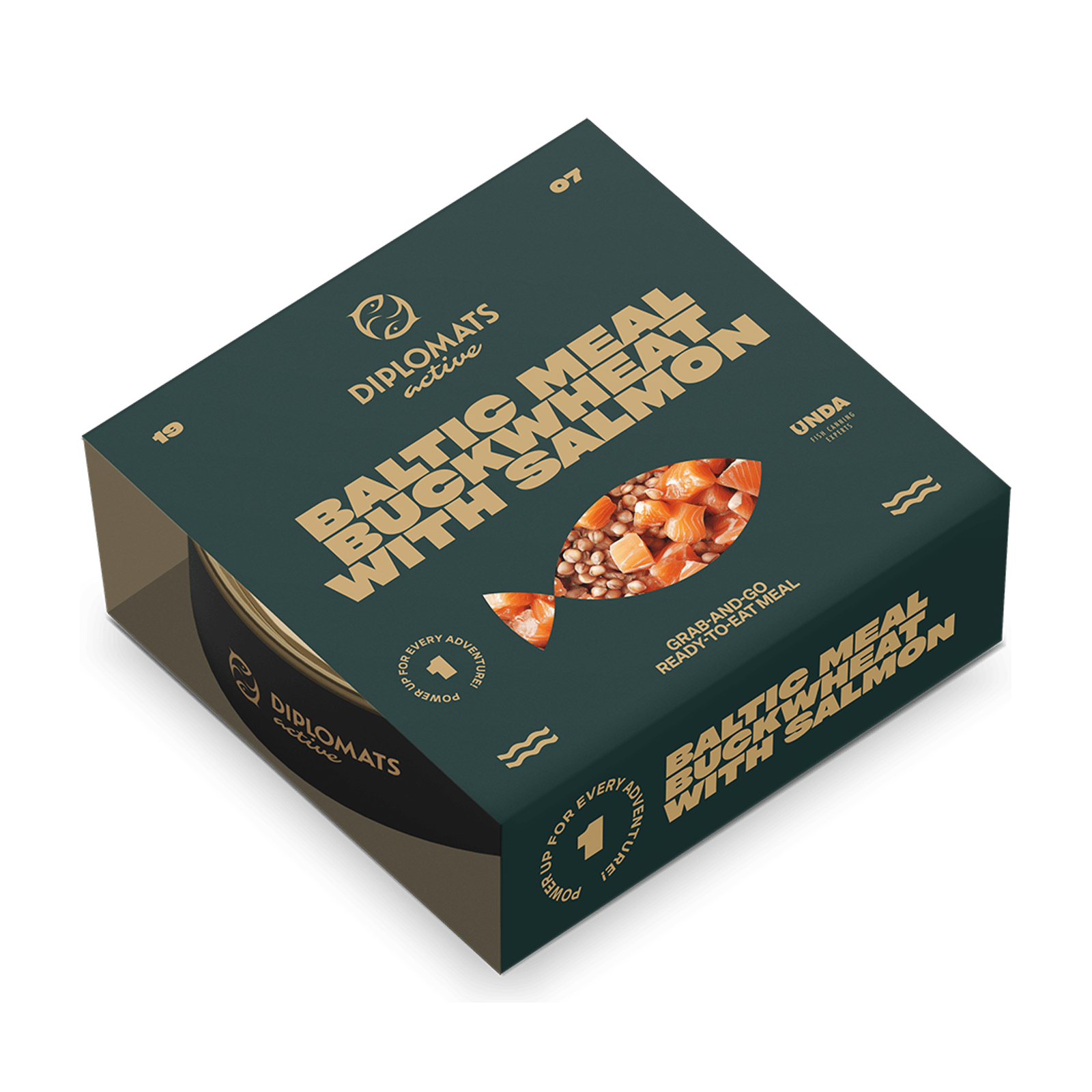 Baltic Meal Buckwheat with Salmon 150g