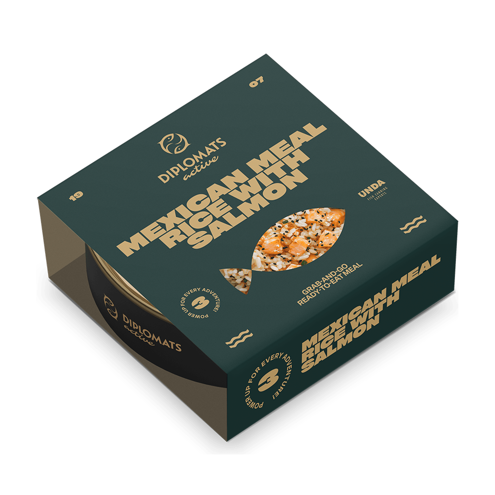 Mexican Meal Rice with Salmon 150g
