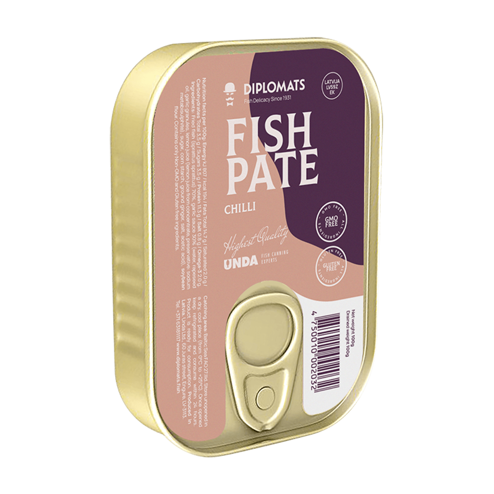 Fish Pate Chilli 100g