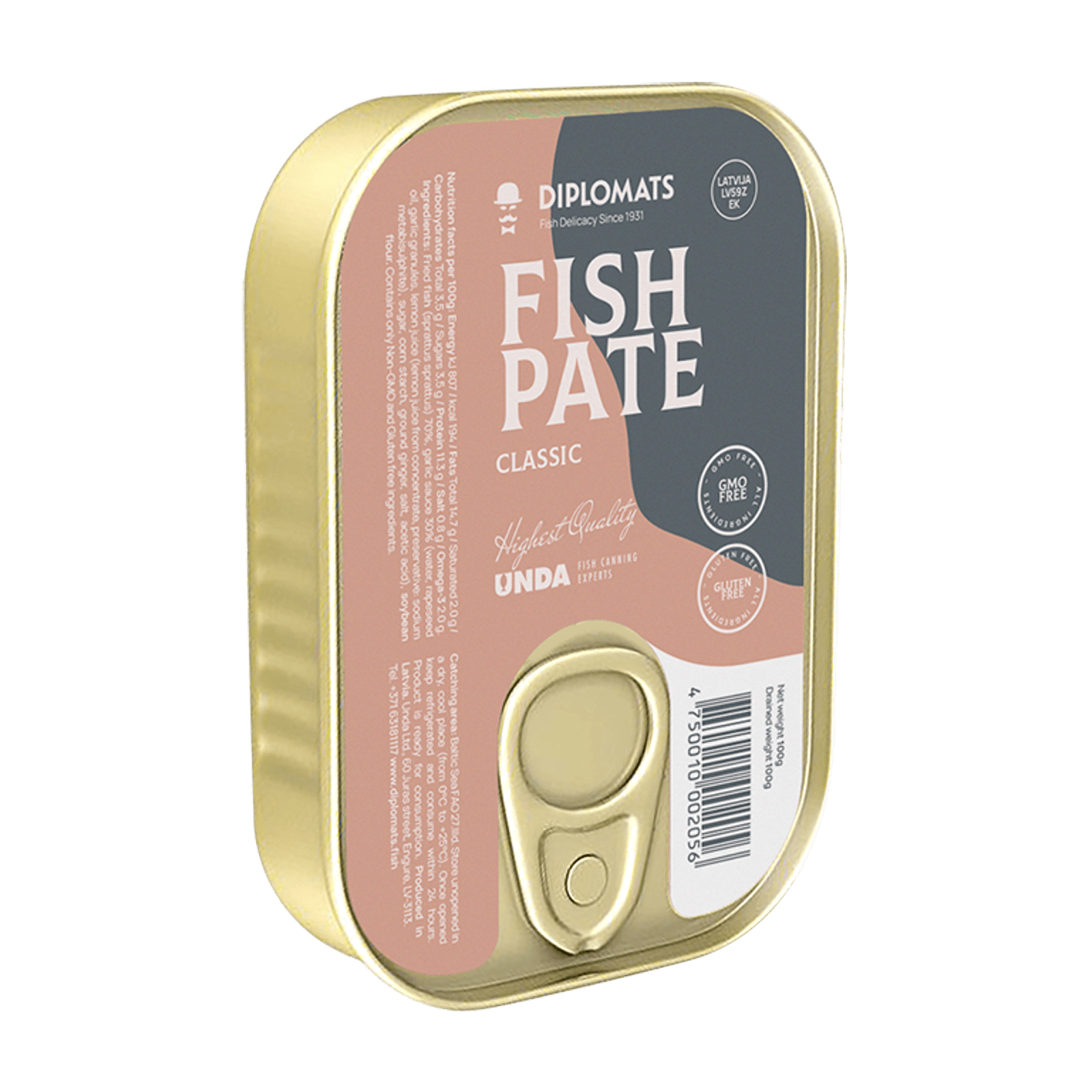 Sprats Pate Classic 100g