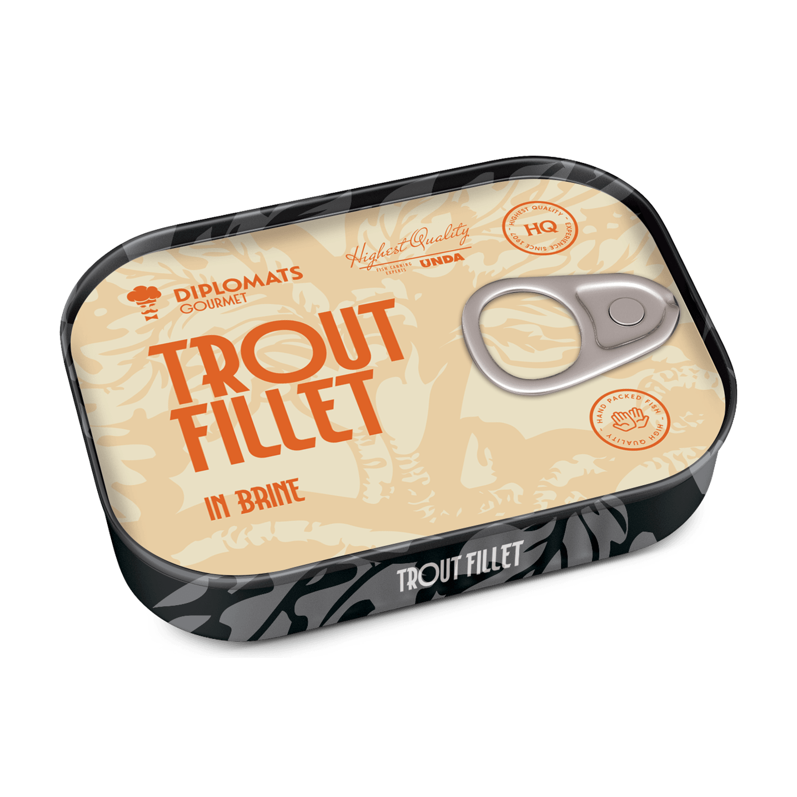 Trout Fillet in Brine 100g Diplomats Gourmet