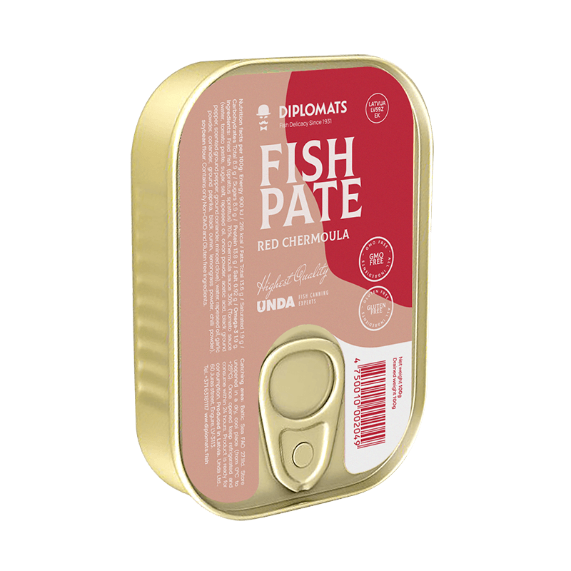Fish Pate Red Chermoula 100g