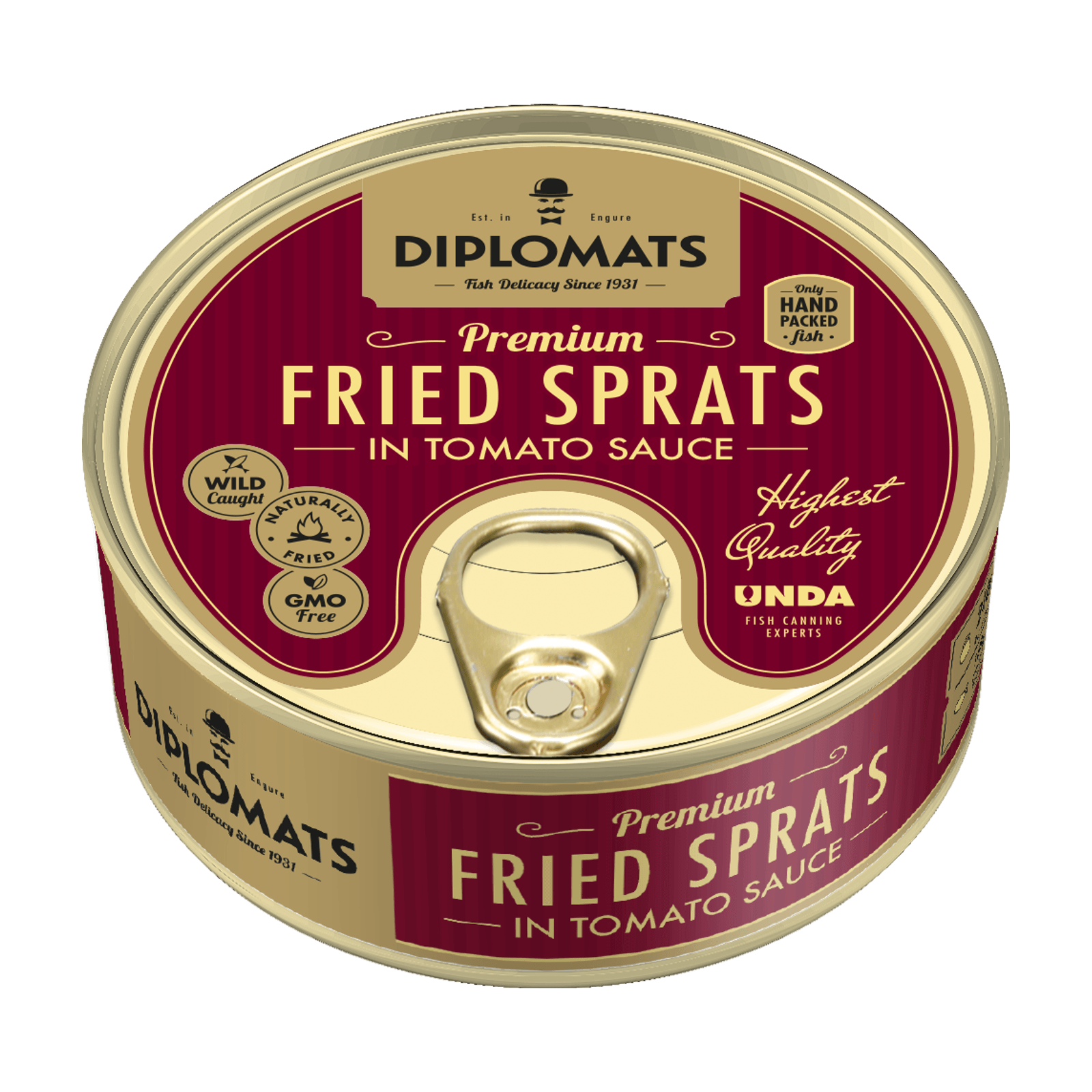 Fried Sprats in Tomato Sauce 240g Premium