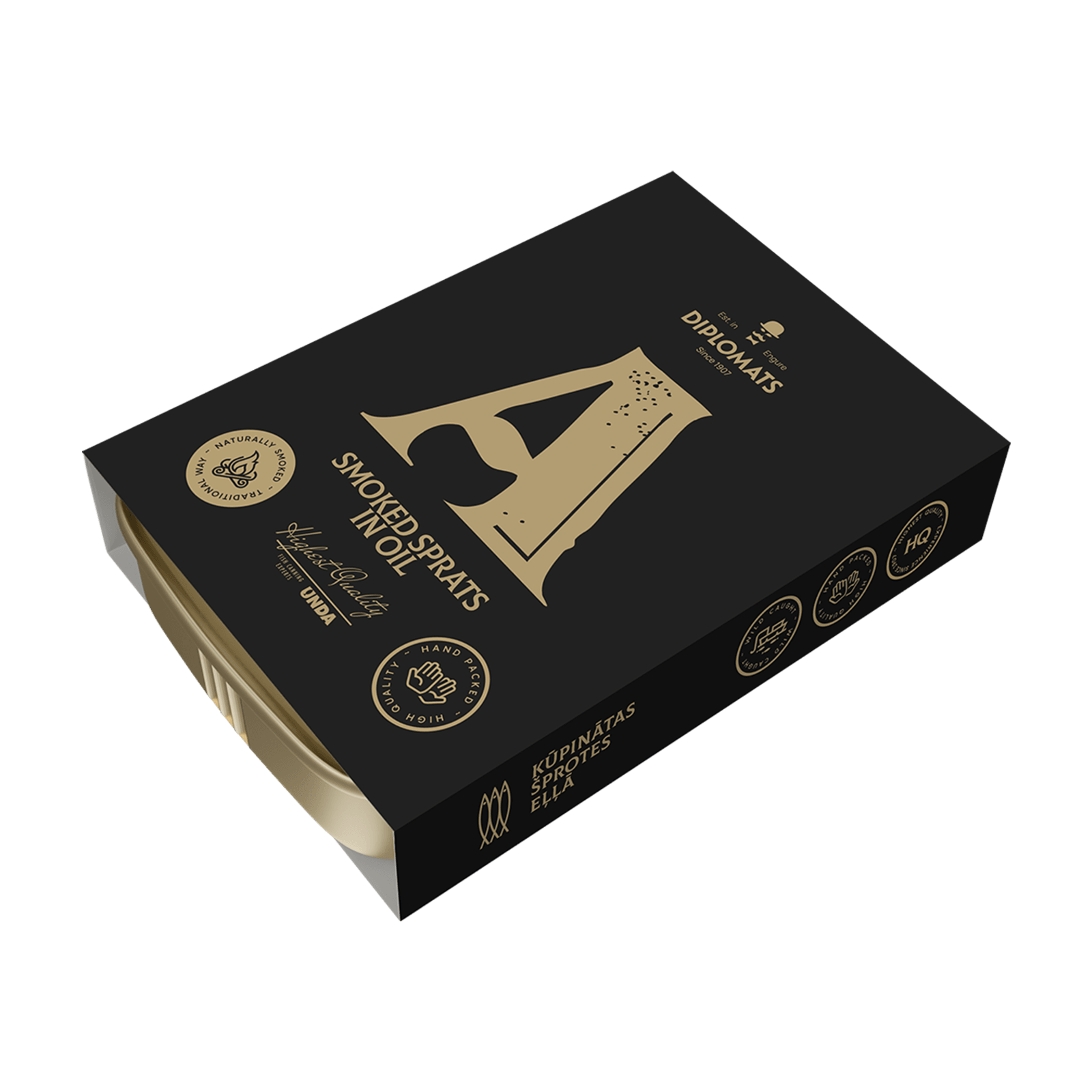 Smoked Sprats Alphabet 100g