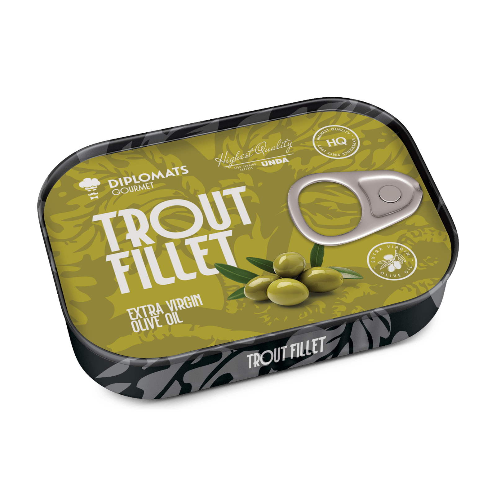 Trout Fillet in Extra Virgin Olive Oil 100g Diplomats Gourmet