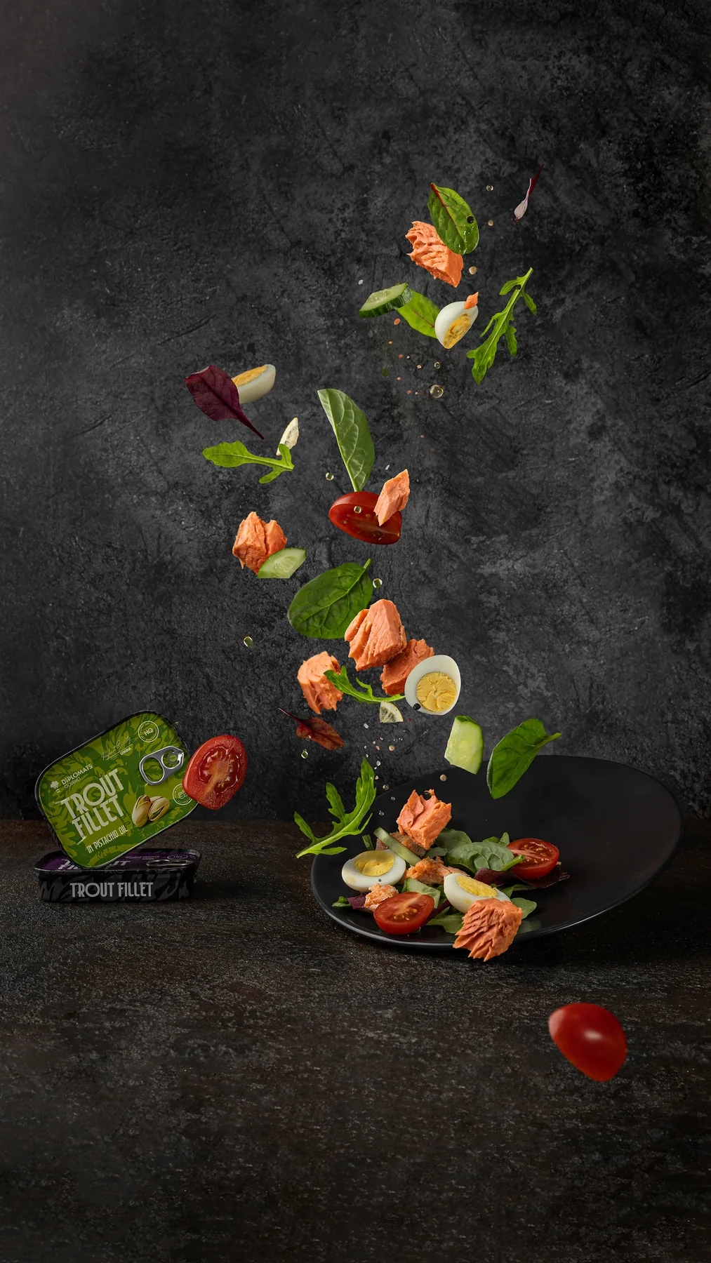 Diplomats trout fillet product representing premium seafood fillet capability