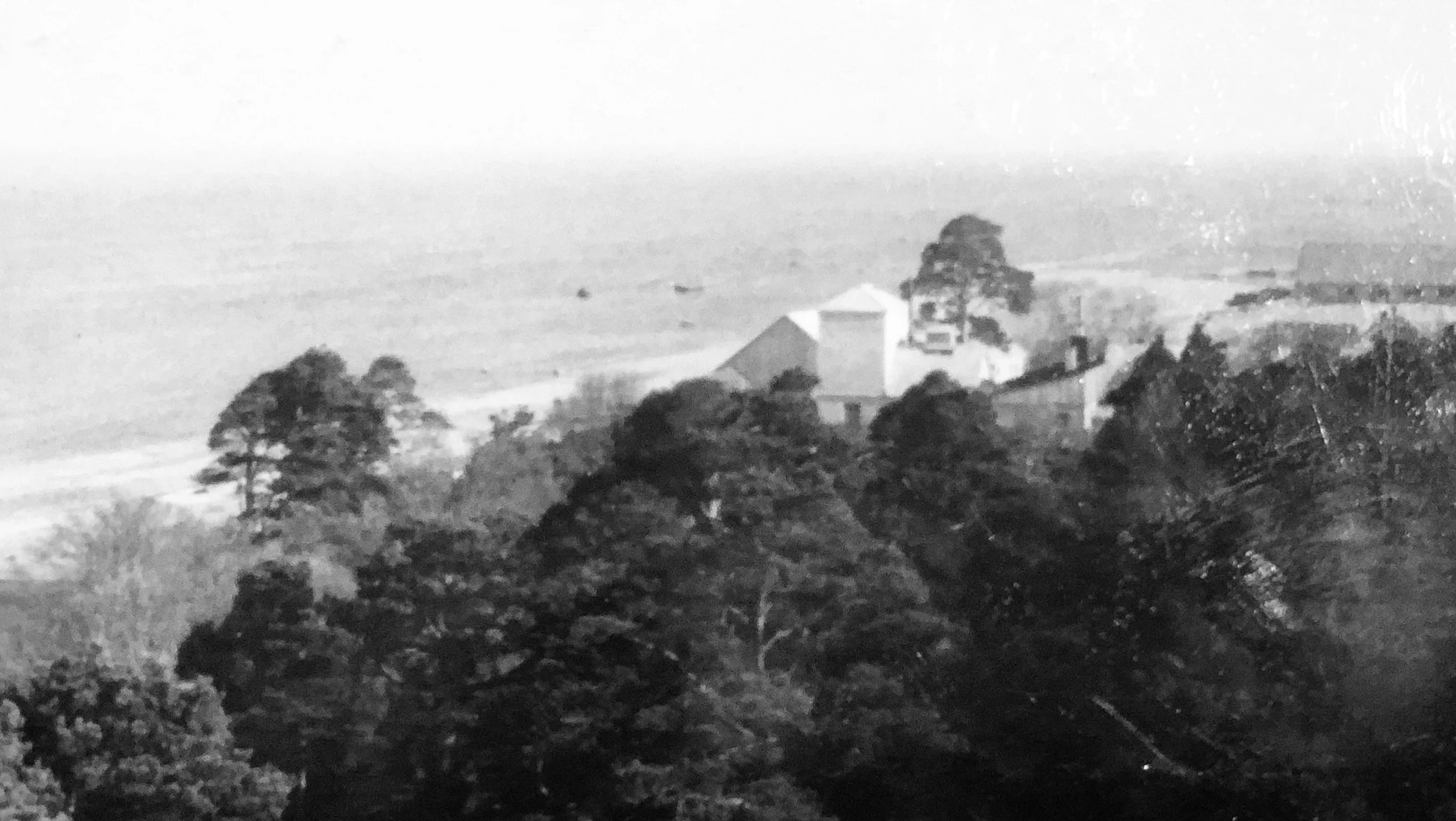 Archival view of the Engure coast and coastal working life