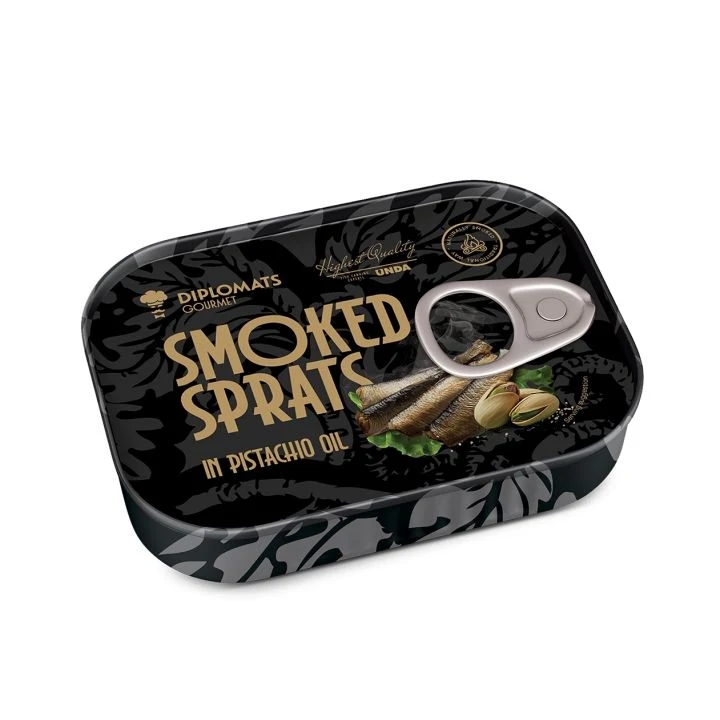 Smoked Sprats in Pistachio Oil 100g
