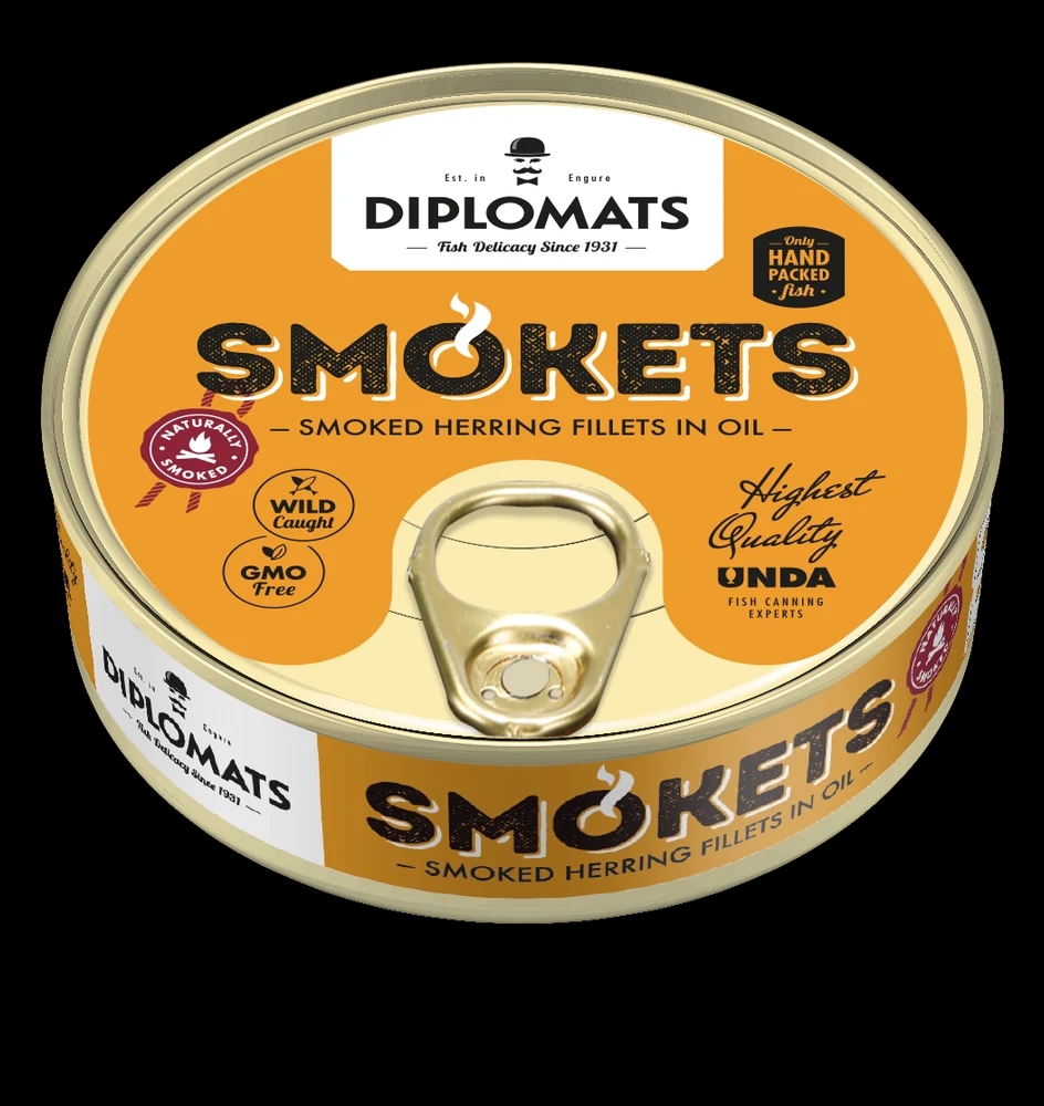 Smoked Herring Fillets “Smokets” 160g