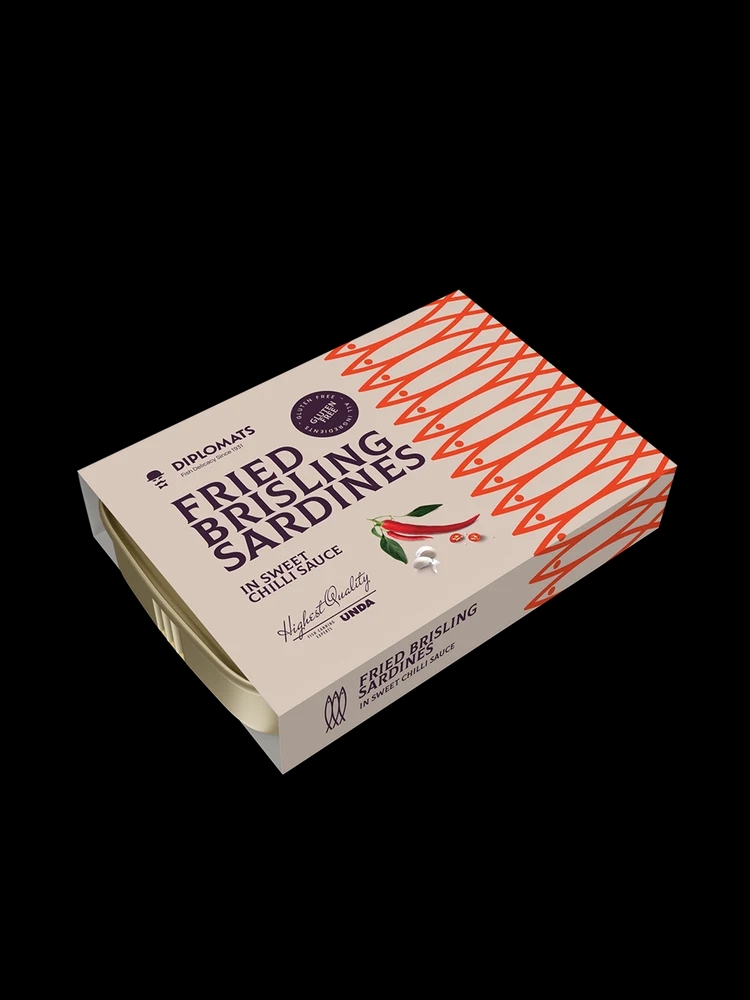 Fried Brisling Sardines in Sweet Chili Sauce 100g