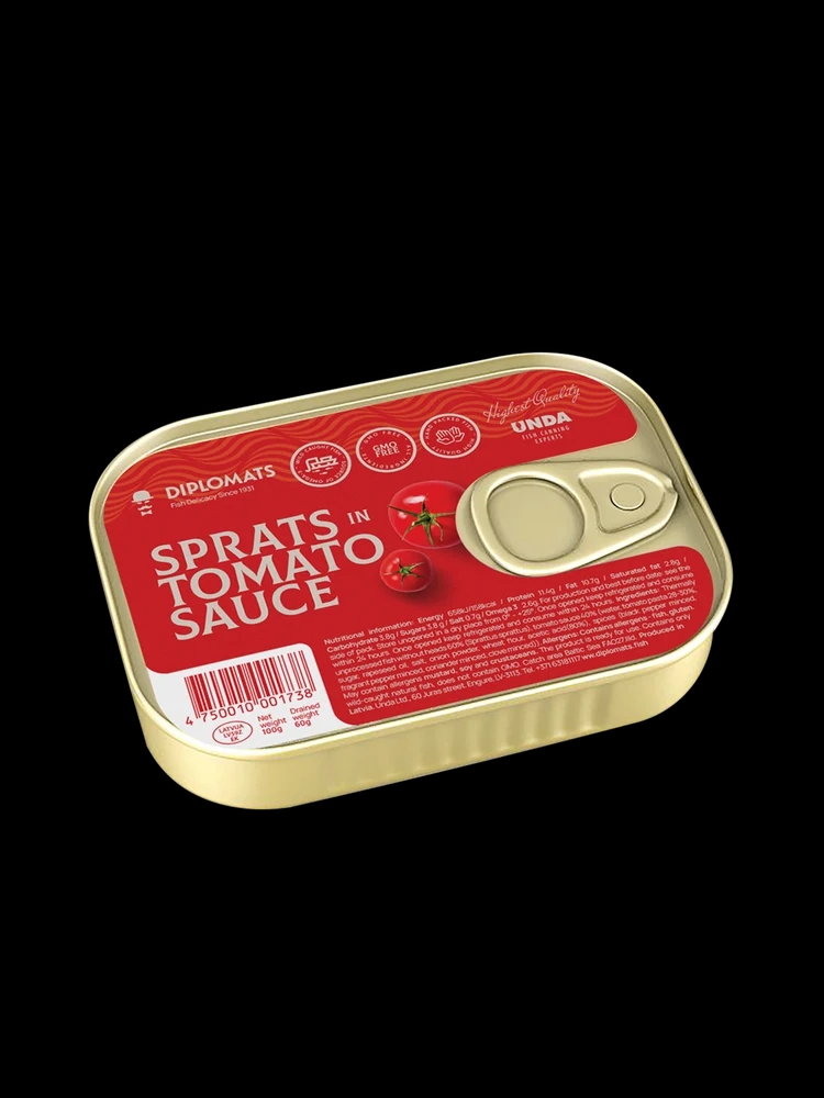 Sprats in Tomato Sauce 100g