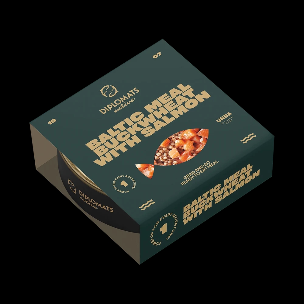 Baltic Meal Buckwheat with Salmon 150g