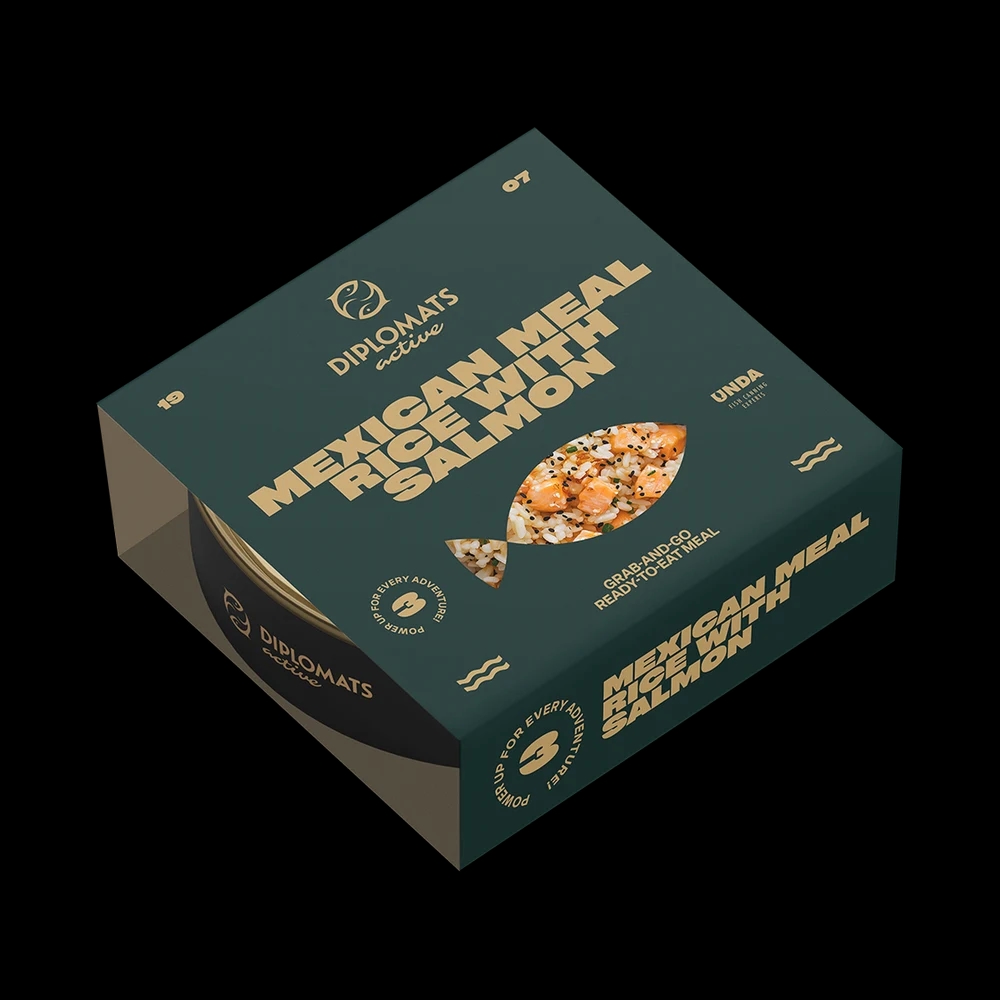 Mexican Meal Rice with Salmon 150g