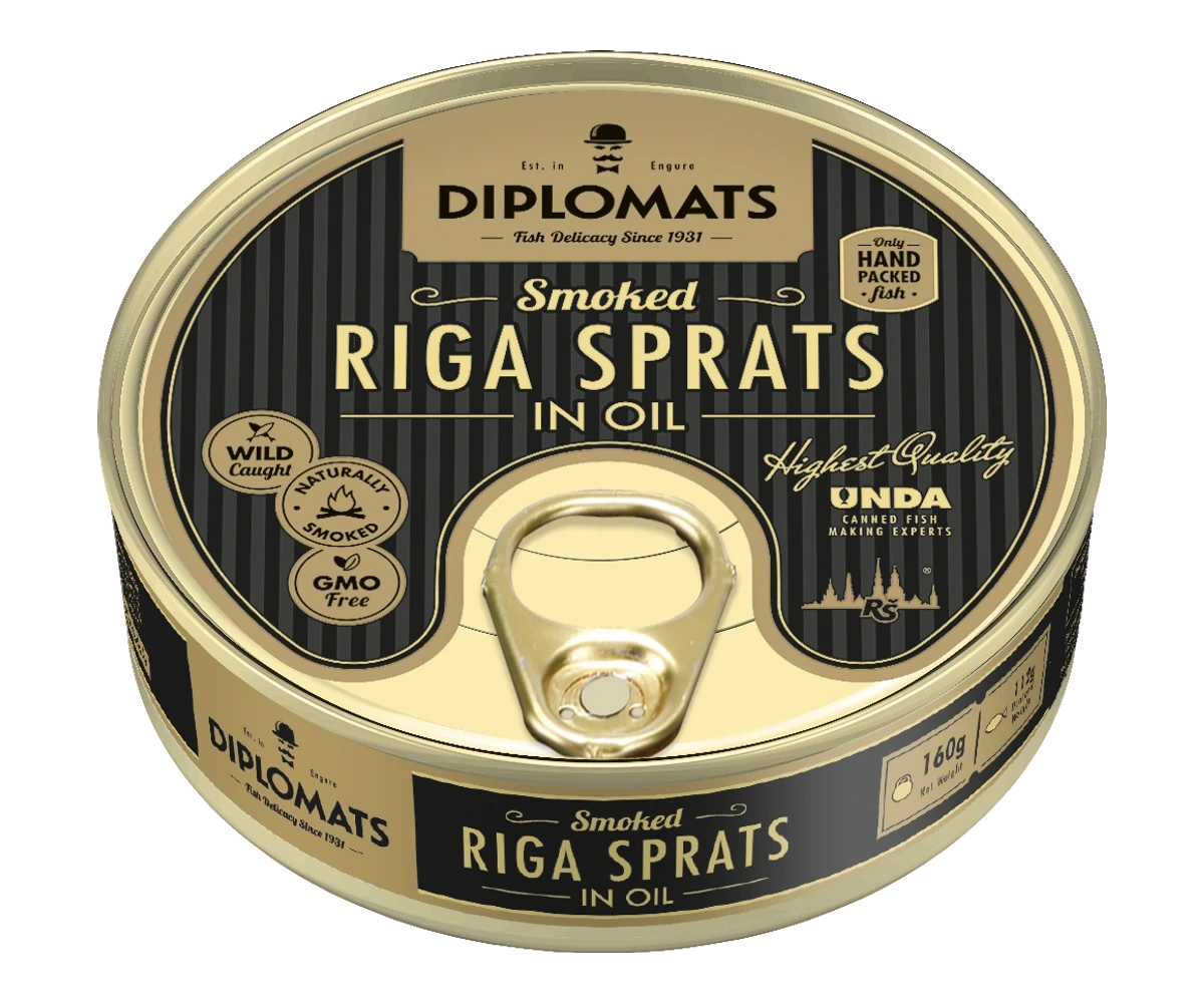 Riga Sprats in Oil / 160g